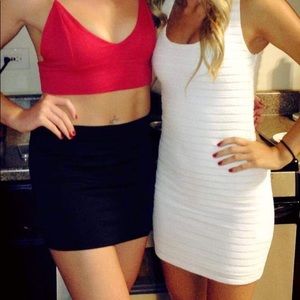 Forever21 White Dress SIZE S/P